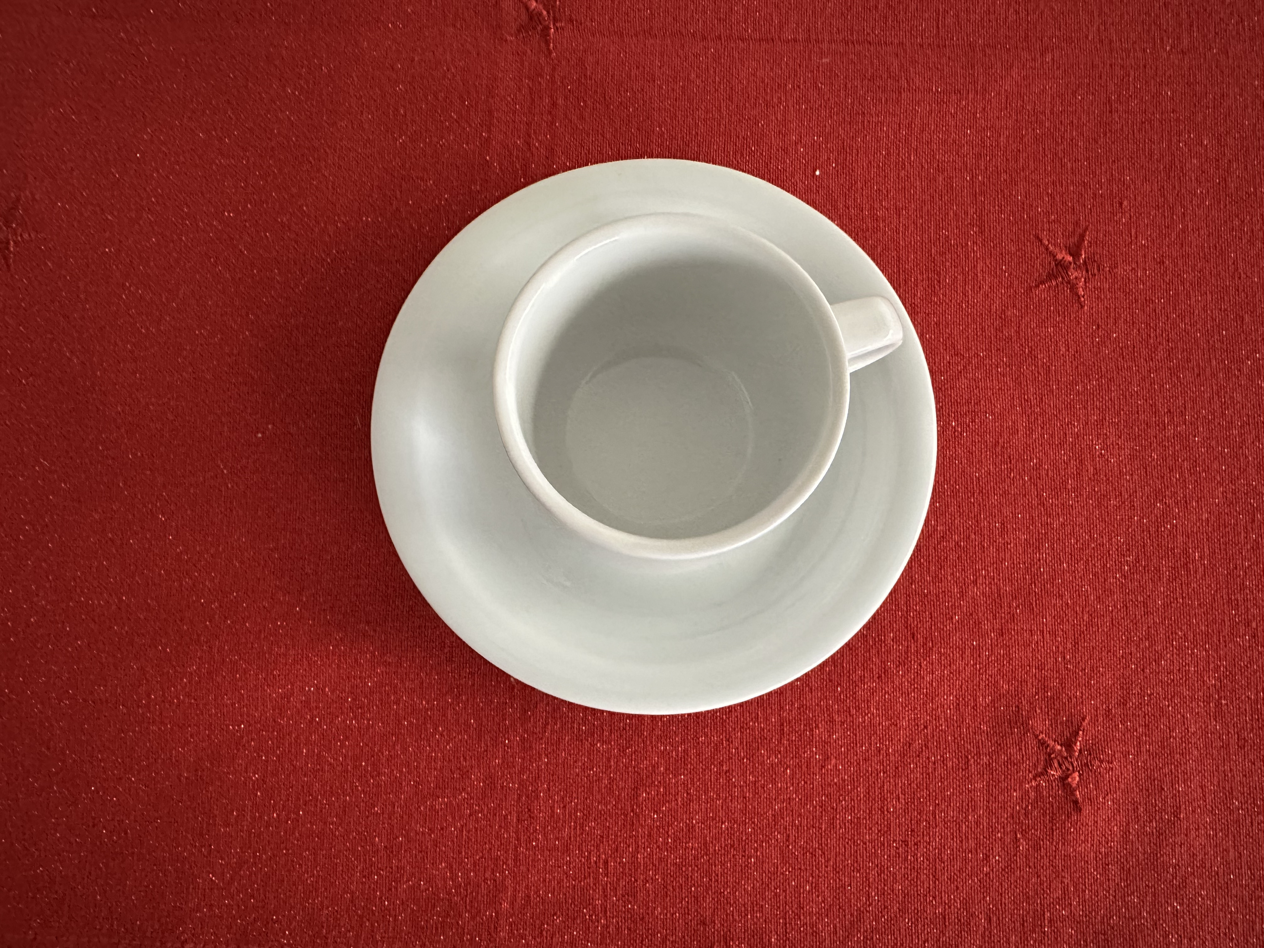 Tasse et sous-tasse